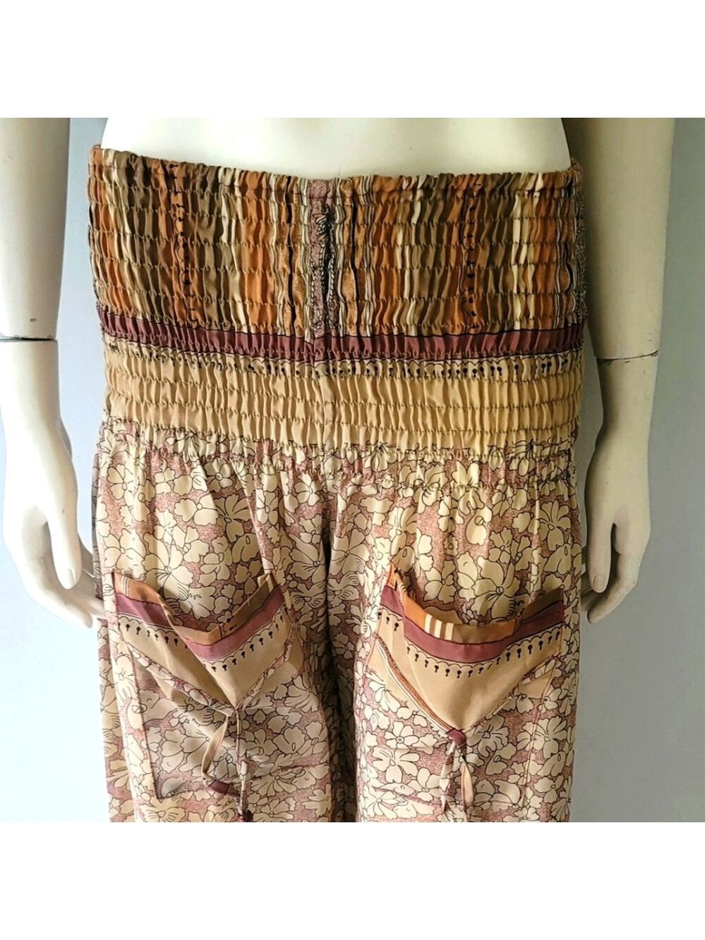 Silk Genie Floral Pants
